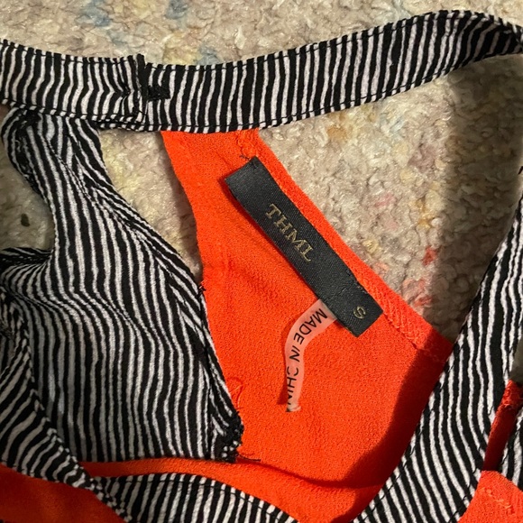 THML Red and Black color block tank - Picture 2 of 2